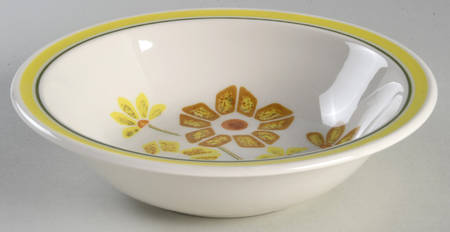 Daisies Rim Soup Bowl