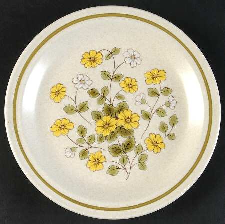 Daisies Salad Plate