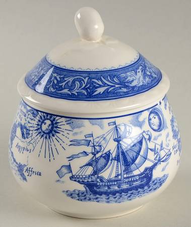 Discovery 1492 Sugar Bowl & Lid