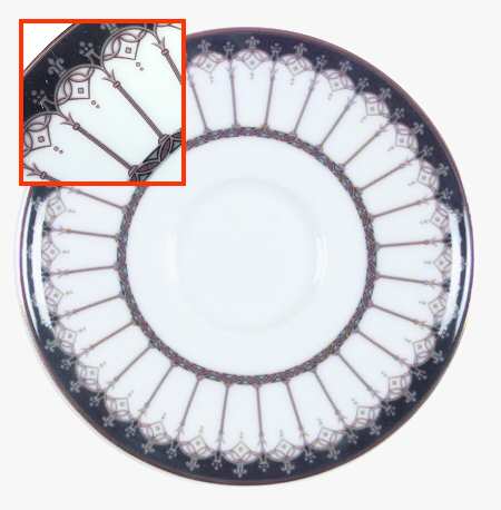 Emeraude Saucer for Demitasse Cup