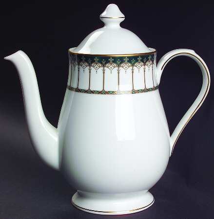Emeraude Coffee Pot & Lid