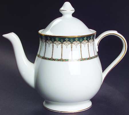 Emeraude Teapot & Lid