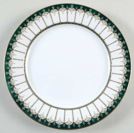 Emeraude Salad/Dessert Plate by Nikko