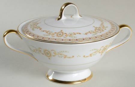 Empire Sugar Bowl & Lid