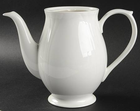 Estate White Coffee Pot No Lid