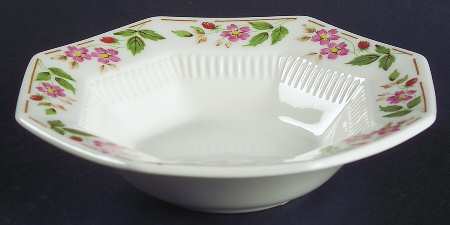 Evergreen Rim Fruit/Dessert (Sauce) Bowl