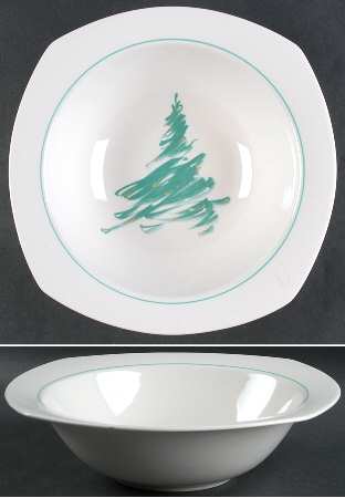 Evergreen 10" Round Vegetable Bowl