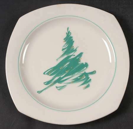 Evergreen Salad Plate