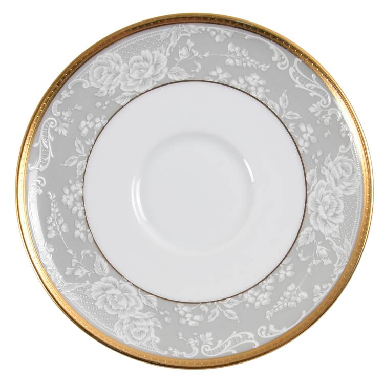 Evening Lace Saucer for Demitasse Cup