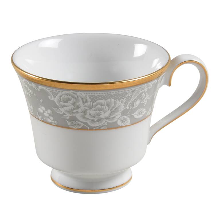 Evening Lace Flat Demitasse Cup