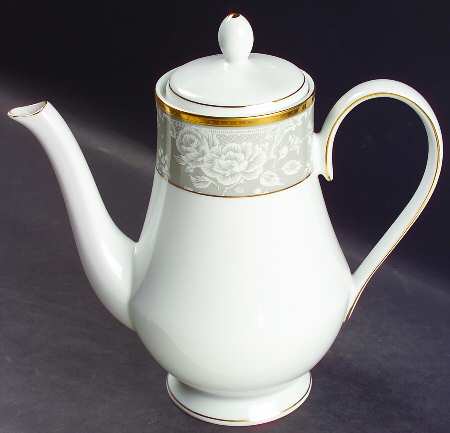 Evening Lace Coffee Pot & Lid