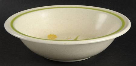 Fern Green Rim Soup Bowl