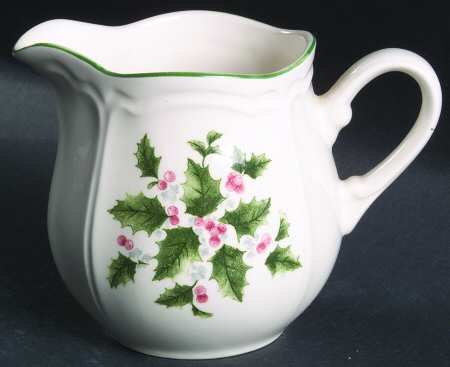 Festive Holly Creamer