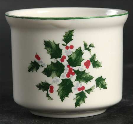 Festive Holly Votive Candleholder