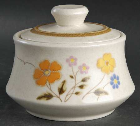 Field Flowers Sugar Bowl & Lid