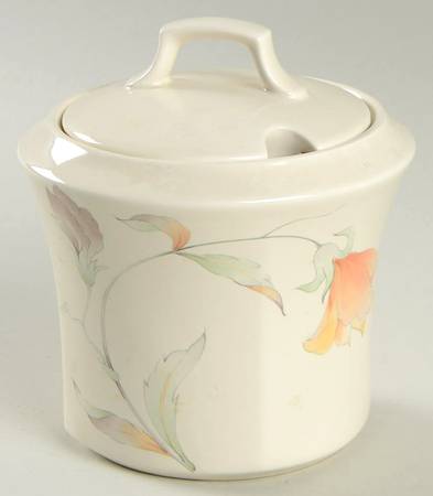 Flower Bells Sugar Bowl & Lid