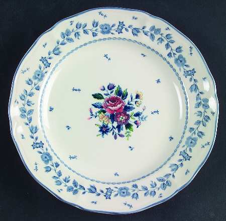 Flower Garden Salad Plate