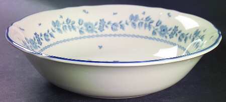 Flower Garden 9" Round Vegetable Bowl