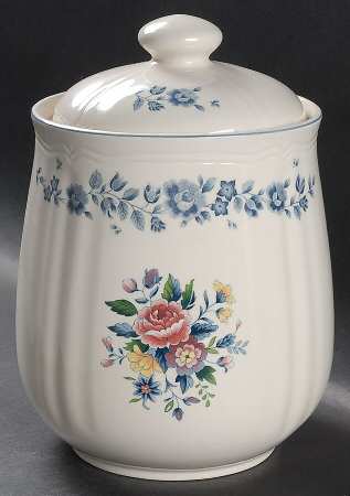 Flower Garden Extra Large Canister & Lid