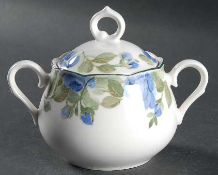 Flirtatious Sugar Bowl & Lid