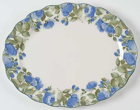 Flirtatious 14" Oval Serving Platter