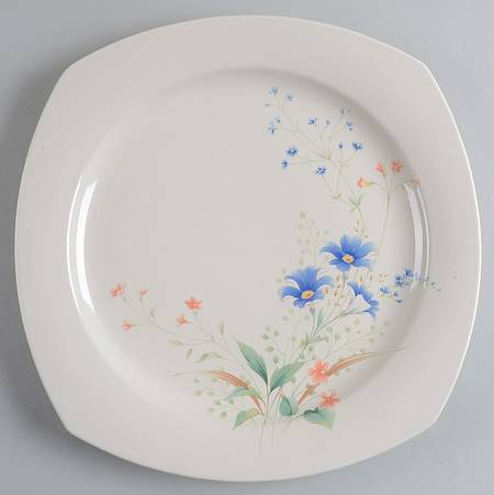 Floret (Quadrille Shape) 12" Chop Plate (Round Platter)