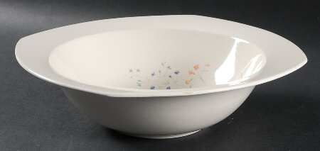 Floret (Quadrille Shape) 10" Round Vegetable Bowl