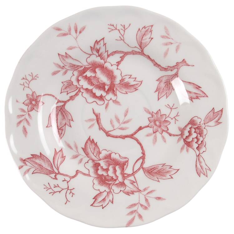 Flora Pink Saucer