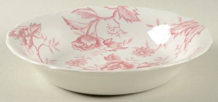 Flora Pink Coupe Soup Bowl