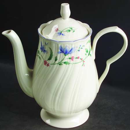 Floriana Coffee Pot & Lid