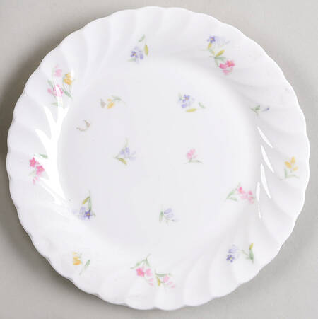 Floral Shower Salad Plate