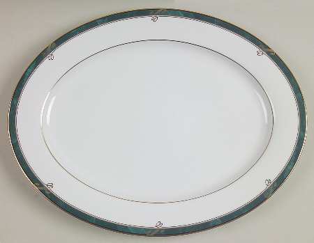 Forest Glen 14" Oval Serving Platter