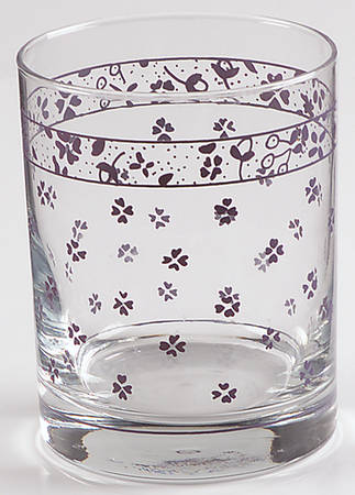 Forget-Me-Not 10 Oz Glassware Double Old Fashioned