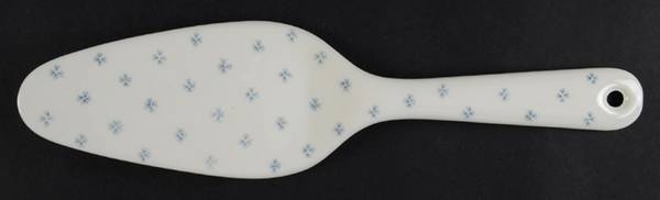 Forget-Me-Not Solid Ceramic Pie/Cake Server