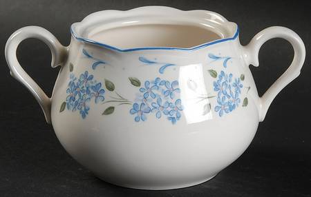 French Twist Sugar Bowl No Lid