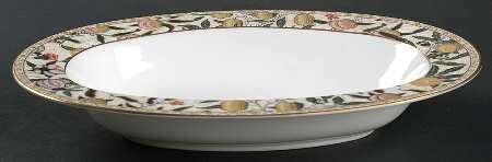 Fruit 11" Oval Vegetable Bowl