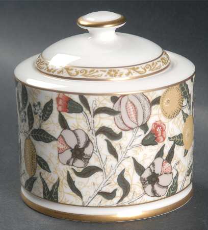 Fruit Sugar Bowl & Lid