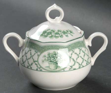 Garden Days Sugar Bowl & Lid
