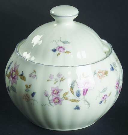 Garden Party Sugar Bowl & Lid