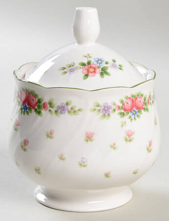 Garland Sugar Bowl & Lid by Nikko