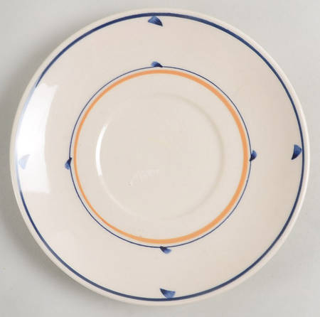 Golden Blossoms Saucer