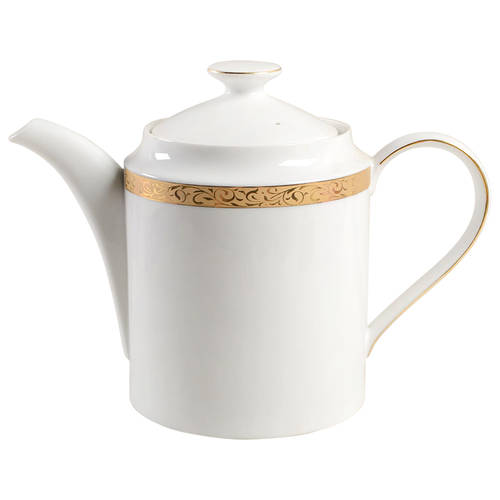 Gold Filigree Tea/Coffee Pot & Lid