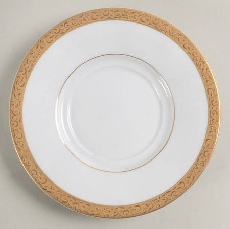 Gold Filigree Saucer