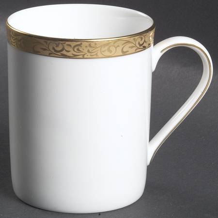 Gold Filigree Mug