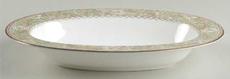 Golden Lily 11" Oval Vegetable Bowl