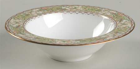 Golden Lily Rim Fruit/Dessert (Sauce) Bowl