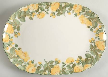 Gracious 13" Oval Serving Platter