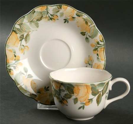Flat Cup & Saucer Set