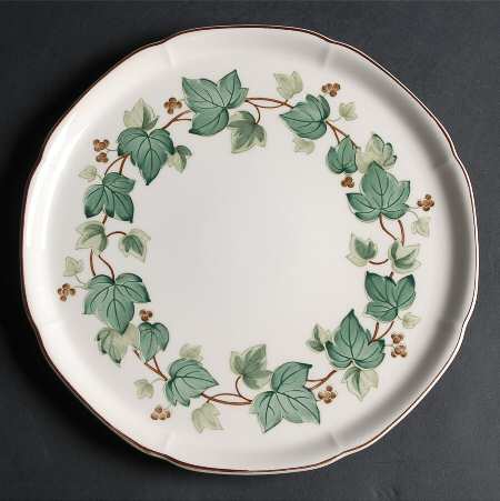 Greenwood Cake Plate by Nikko
