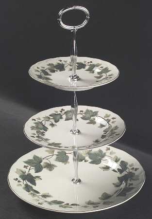 Greenwood 13 7/8"-14 1/4" 3-Tiered Serving Tray(DP,SP,BB) HC